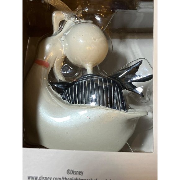 Hallmark The Nightmare Before Christmas Jack Skellington Zero Christmas Ornament - Picture 9 of 10